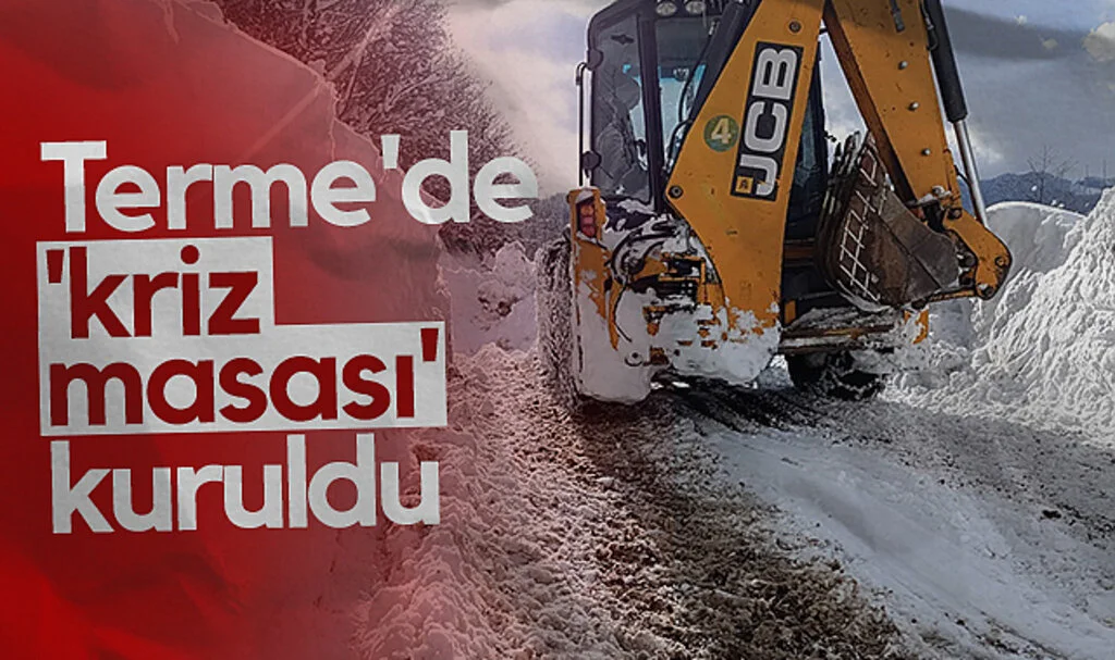 Terme'de Karla Mücadele Çalışmaları Devam Ediyor
