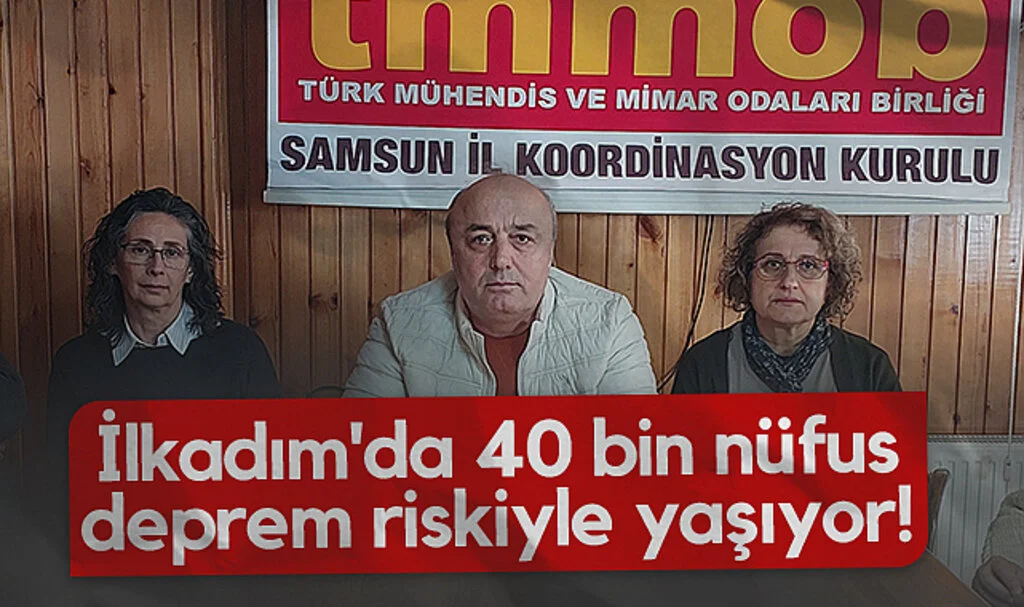 TMMOB Koordinatörü Akın Ömür: İlkadım'da 40 bin nüfus deprem riskiyle yaşıyor!