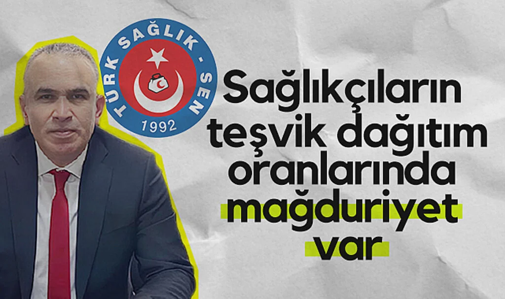 Türk Sağlık Sendikası Samsun Şube Başkanı Gökhan Şahin: Sağlıkçıların teşvik dağıtım oranlarında mağduriyet var