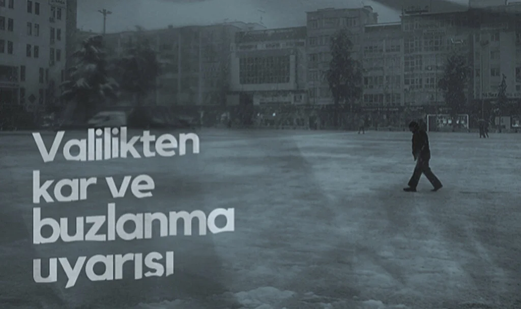 Valilikten Samsunlulara Kar ve Buzlanma Uyarısı