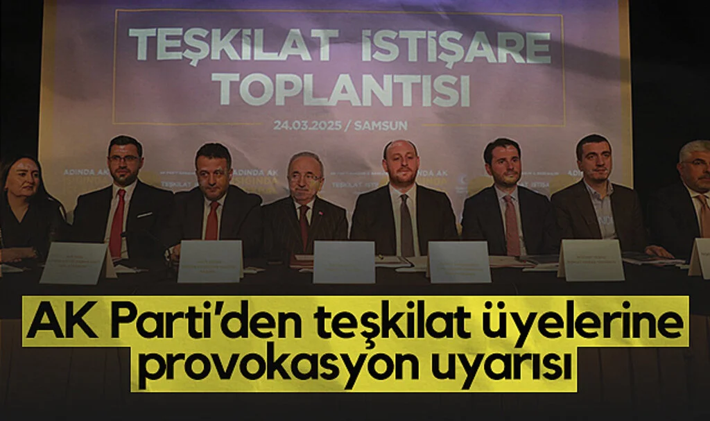 AK Parti’den Samsun’da Provokasyon Uyarısı: Birliğimizi zedelemeye çalışanlara geçit vermeyeceğiz