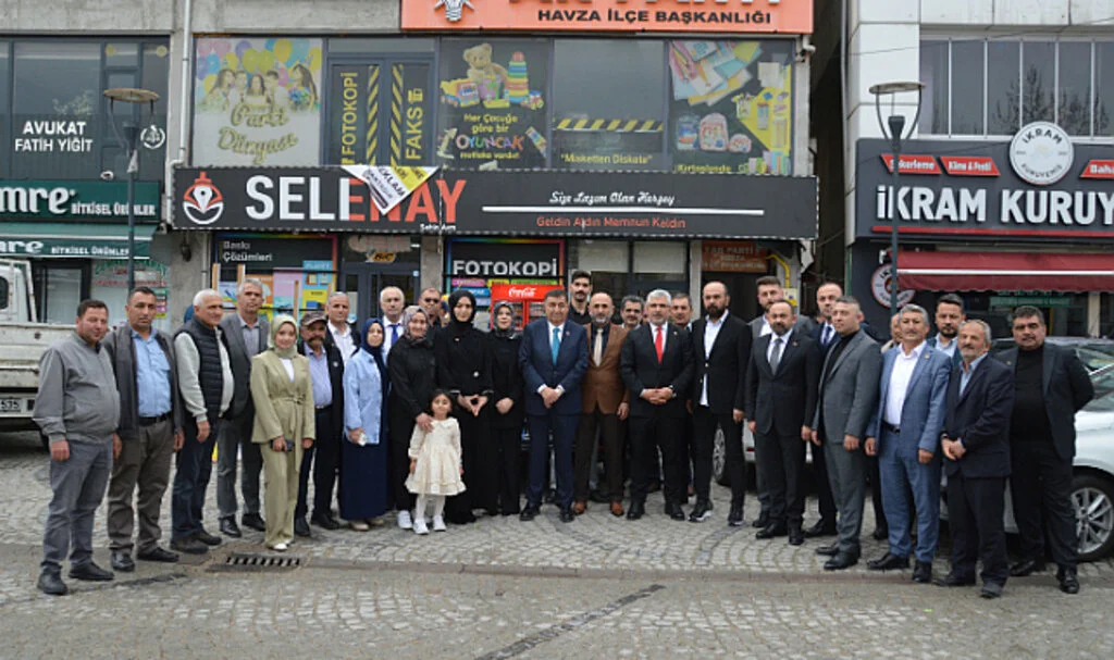 AK Parti Havza İlçe Başkanlığında Bayramlaşma Programı
