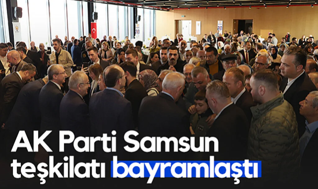 AK Parti Samsun Teşkilatı Bayramlaştı