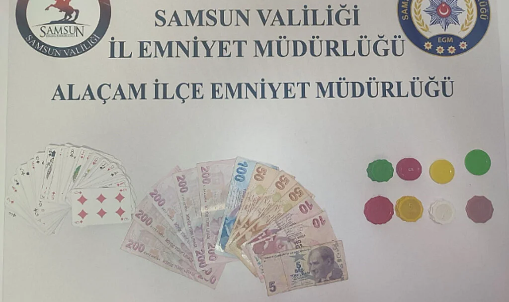 Alaçam'da Kumar Operasyonu: 36 Bin TL Ceza