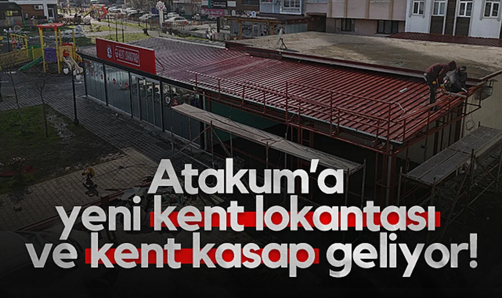 Atakum’a Yeni Kent Lokantası ve Kent Kasap Geliyor