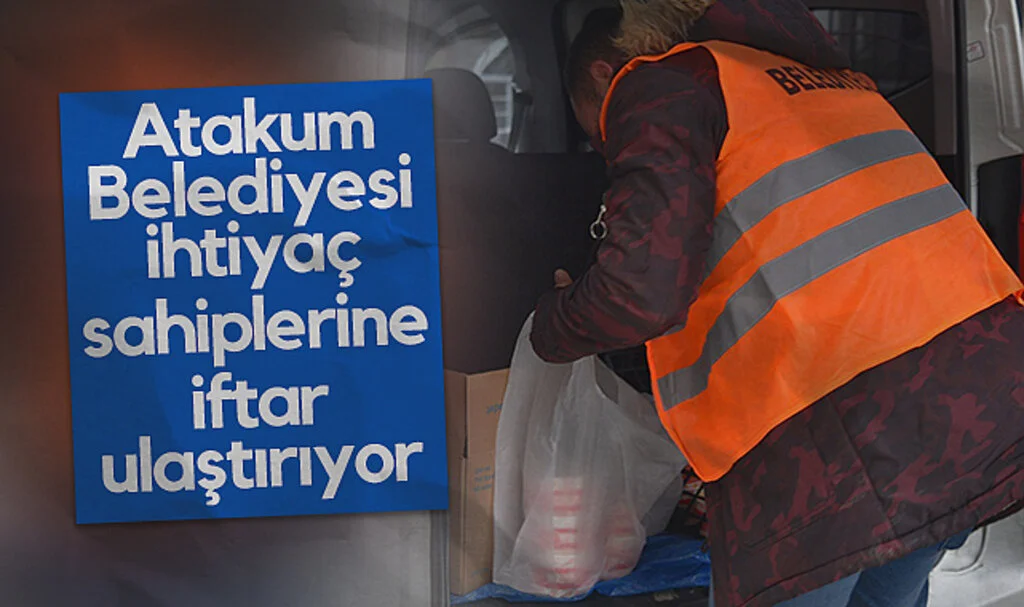 Atakum Belediyesi, İhtiyaç Sahiplerine İftar Ulaştırıyor