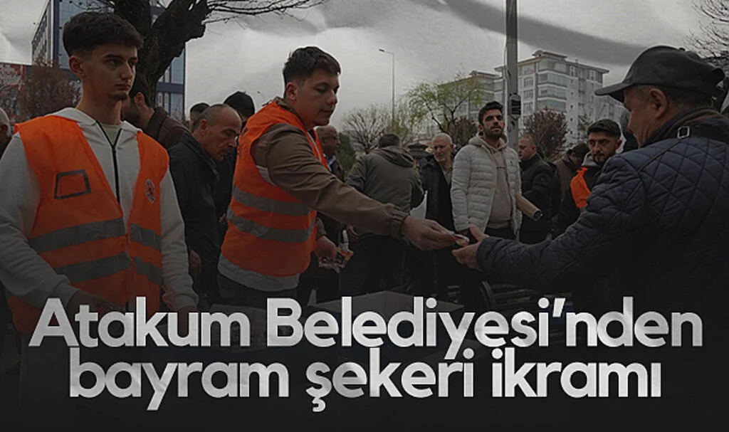 Atakum Belediyesi’nden Vatandaşlara Bayram Şekeri İkramı