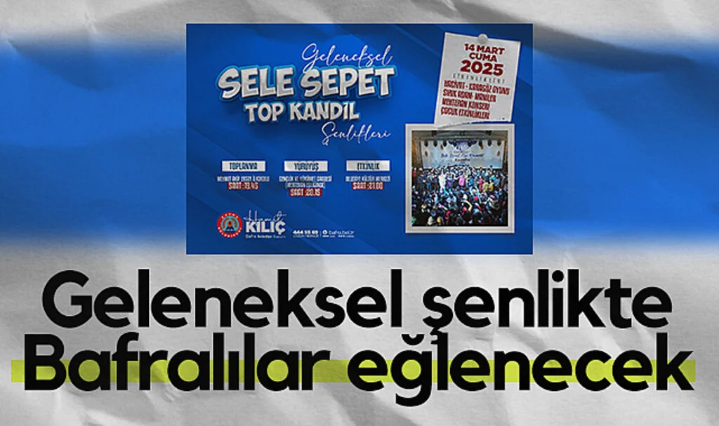 Bafra’da Asırlık Gelenek: Sele Sepet Top Kandil Şenliği Başlıyor