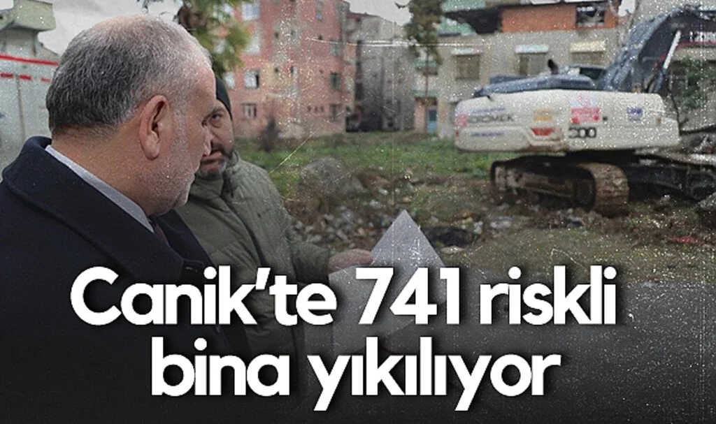 Canik’te Kentsel Dönüşüm Hız Kesmeden Sürüyor