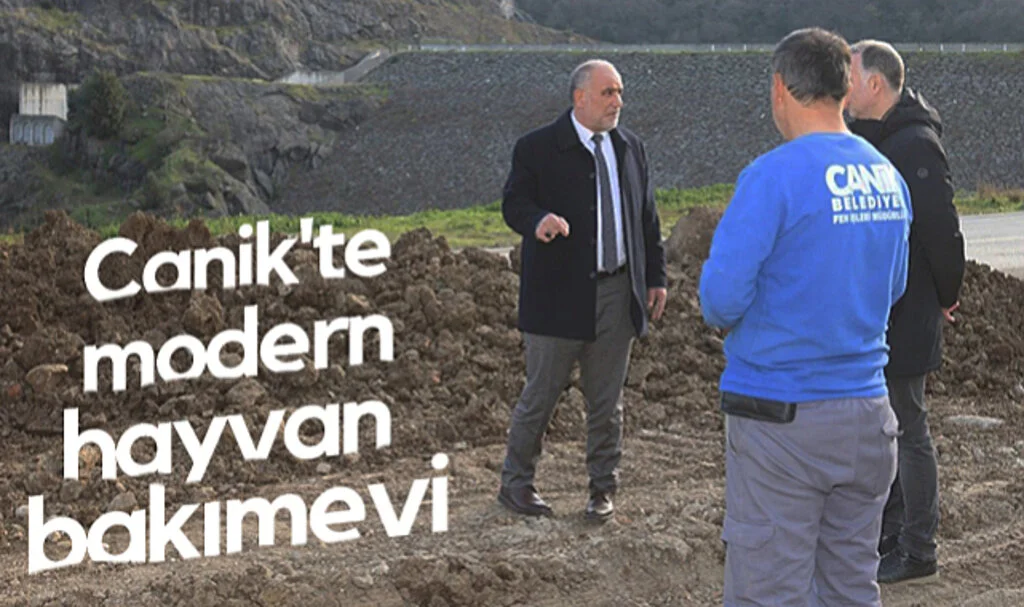 Canik'te Modern Hayvan Bakımevi