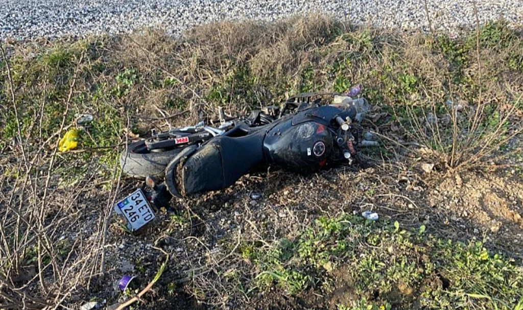 Emanet Motosikletle Kaza: 1 Ölü