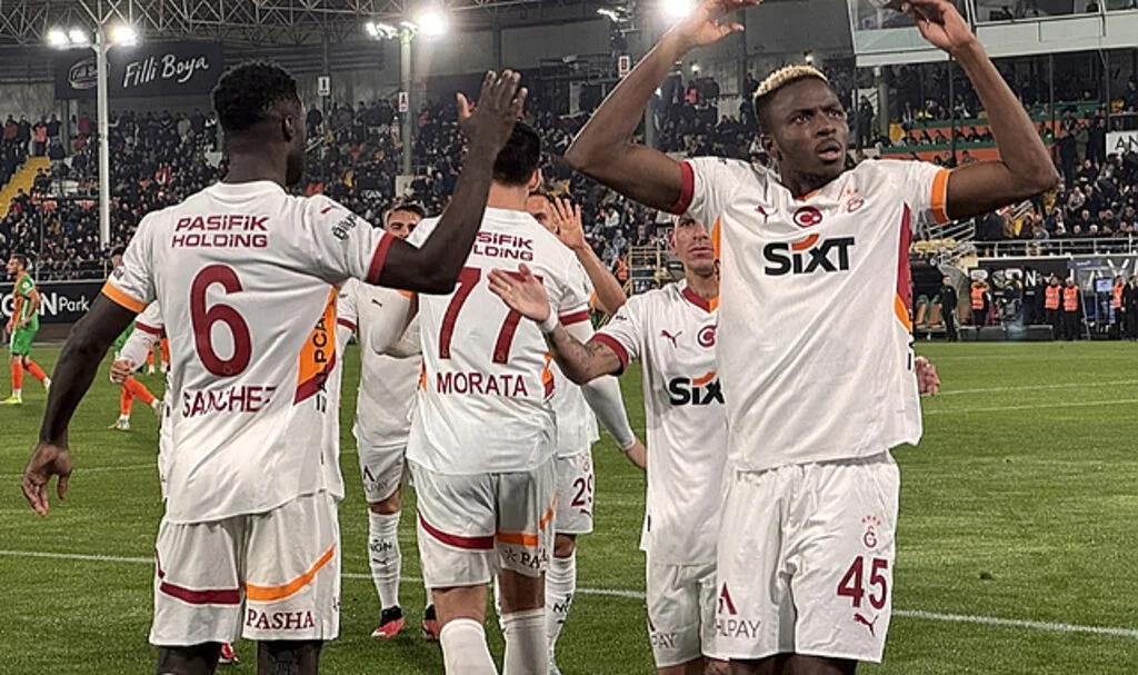 Galatasaray, Alanyaspor’u 2-1 Mağlup Etti