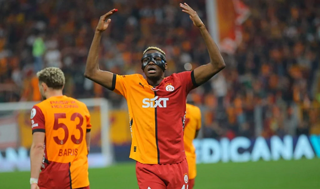 Galatasaray'ın Yıldızı Osimhen'den Kariyerinin 6'ncı Üçlemesi