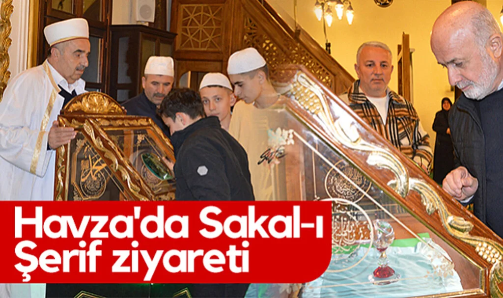 Havza'da Sakal-ı  Şerif Ziyareti