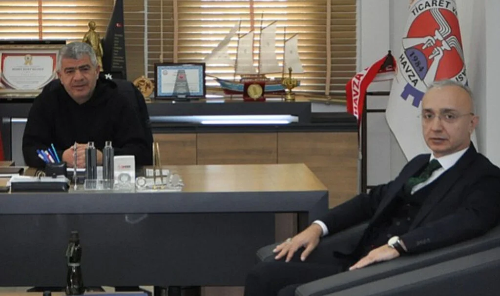 Havza TSO'ya Samsun Üniversitesi Rektör Yardımcısı Ziyareti
