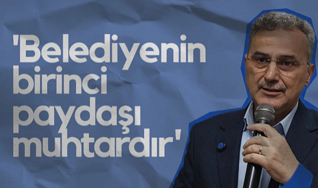 İlkadım Belediye Başkanı İhsan Kurnaz: Belediyenin birinci paydaşı muhtardır