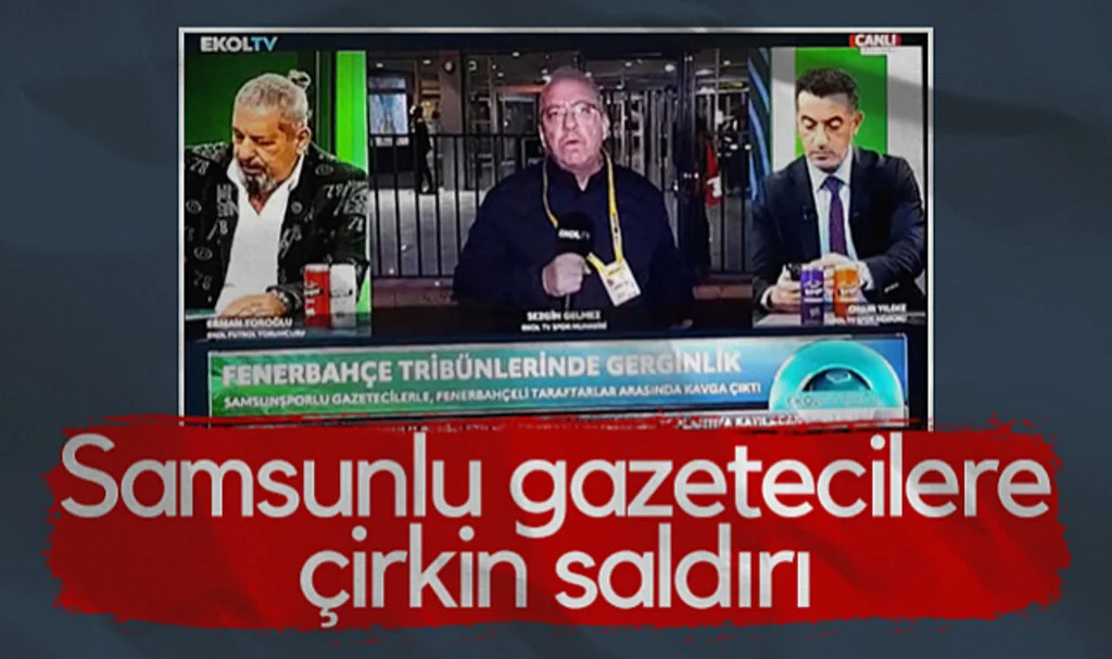 Kadıköy'de Samsunlu Gazetecilere Çirkin Saldırı