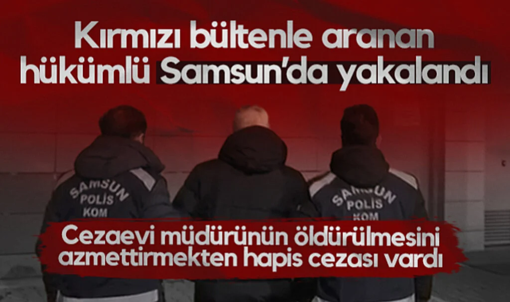 Kırmızı Bültenle Aranan Hükümlü Samsun'da Yakalandı! 2022'den Beri Firariydi...