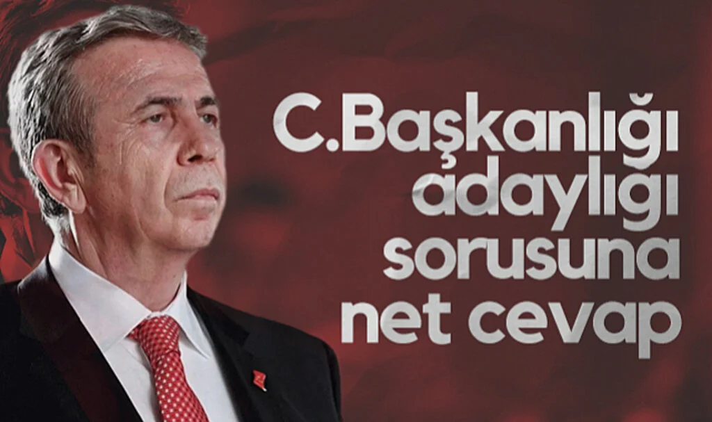 Mansur Yavaş’tan Sert Çıkış: "Cumhurbaşkanlığı Adaylığını..."