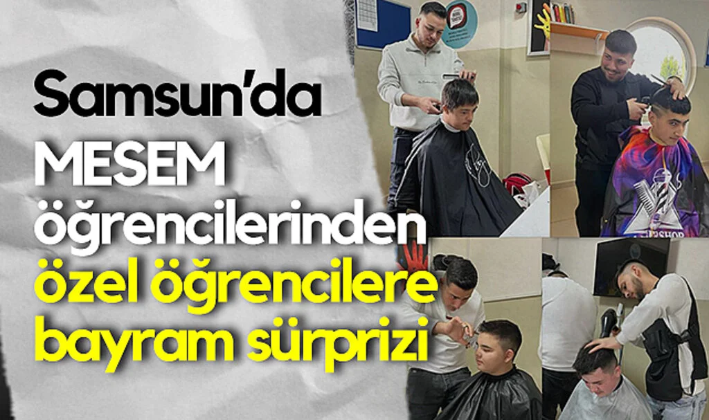 MESEM Öğrencilerinden Özel Öğrencilere Bayram Sürprizi