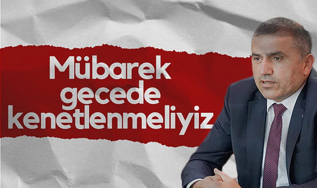 MHP Samsun İl Başkanı Burhan Mucur: Mübarek Gecede Kenetlenmeliyiz