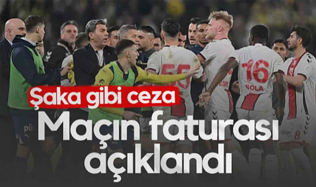 PFDK, Fenerbahçe-Samsunspor Maçının Cezalarını Açıkladı