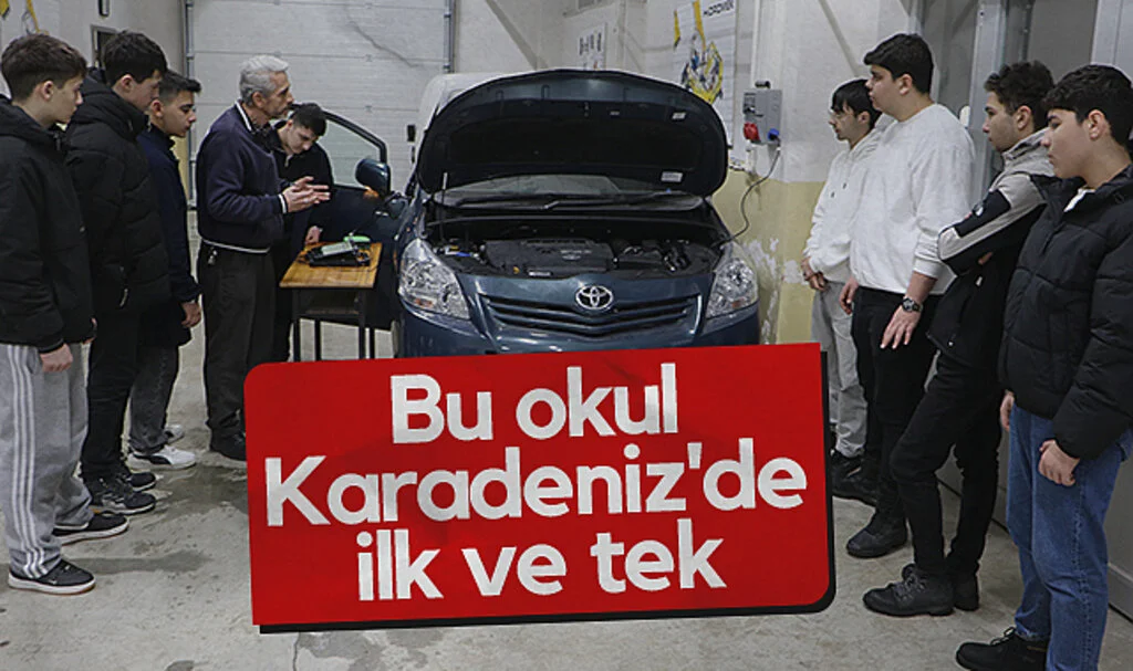 Samsun'a gelen yatırımların ardından bu bölüme ilgi artacak... Bu okul Karadeniz'de ilk ve tek