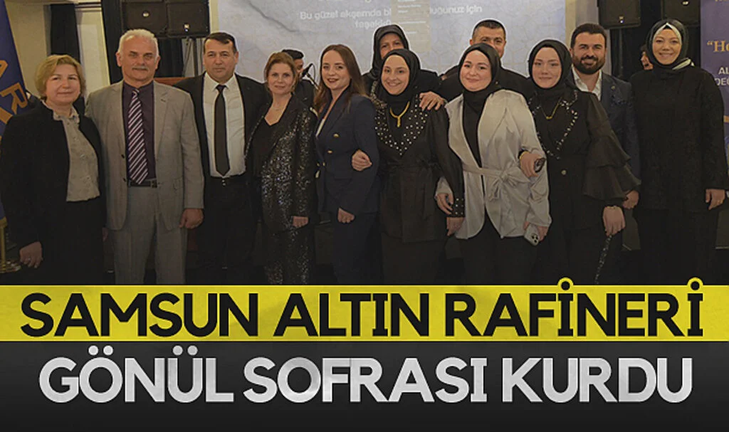 Samsun Altın Rafineri Gönül Sofrasını Kurdu