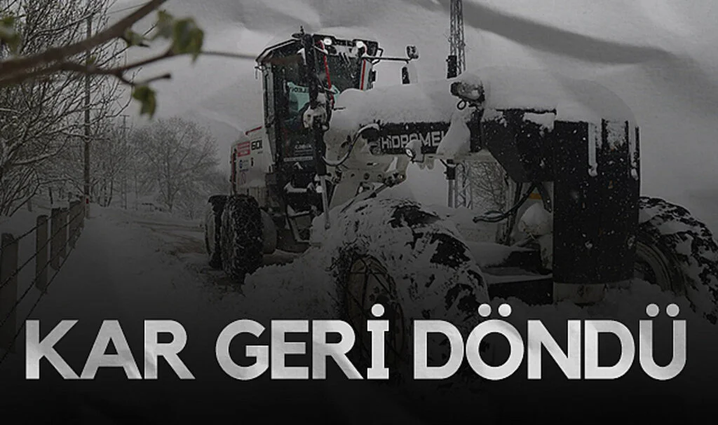 Samsun Beyaza Büründü, 3 İlçede Eğitime Ara Verildi