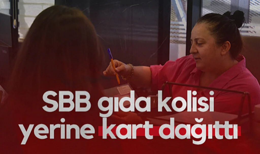 Samsun Büyükşehir Belediyesi, Gıda Kolisi Yerine Kart Dağıttı