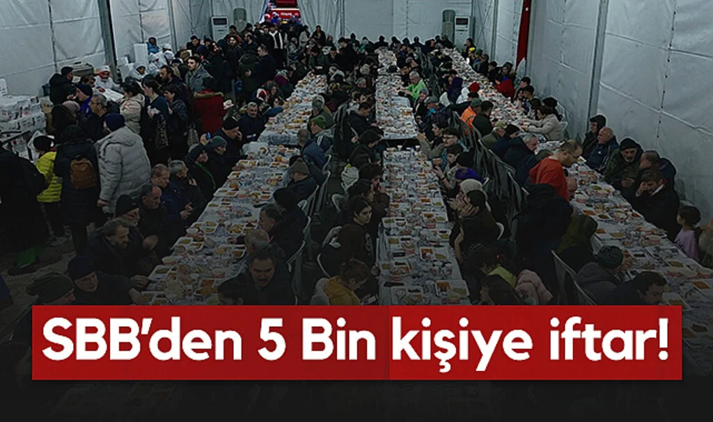 Samsun Büyükşehir Belediyesi’nden 5 Bin Kişiye İftar!