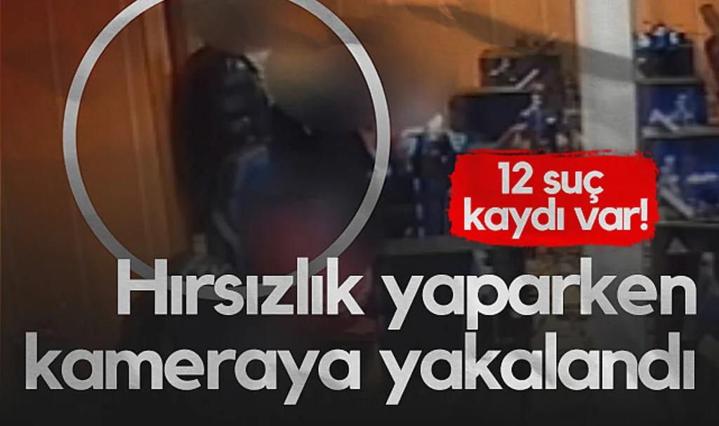 Samsun'da 12 Suç Kaydı Bulunan Şahıs Hırsızlık Yaparken Yakalandı