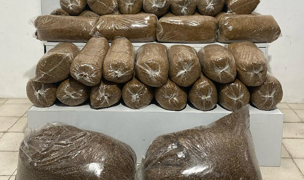 Samsun’da 210 Kilo Kaçak Tütün Yakalandı