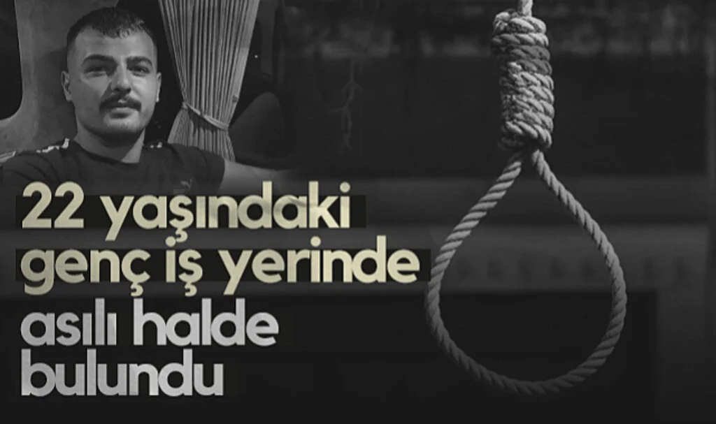 Samsun'da 22 Yaşındaki Genç İş Yerinde Asılı Halde Bulundu