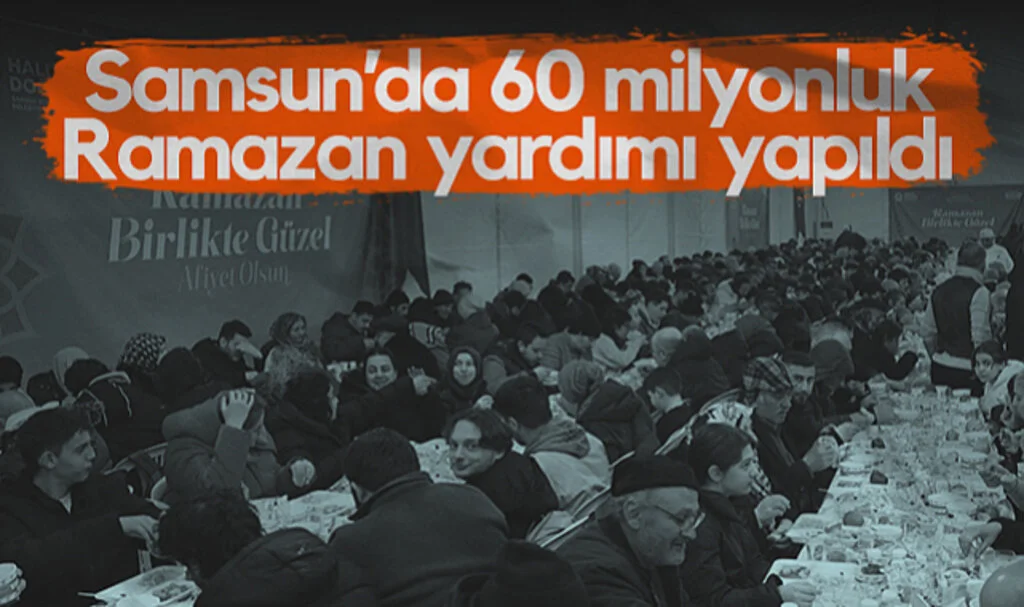 Samsun’da 60 Milyon Liralık Ramazan Yardımı Yapıldı