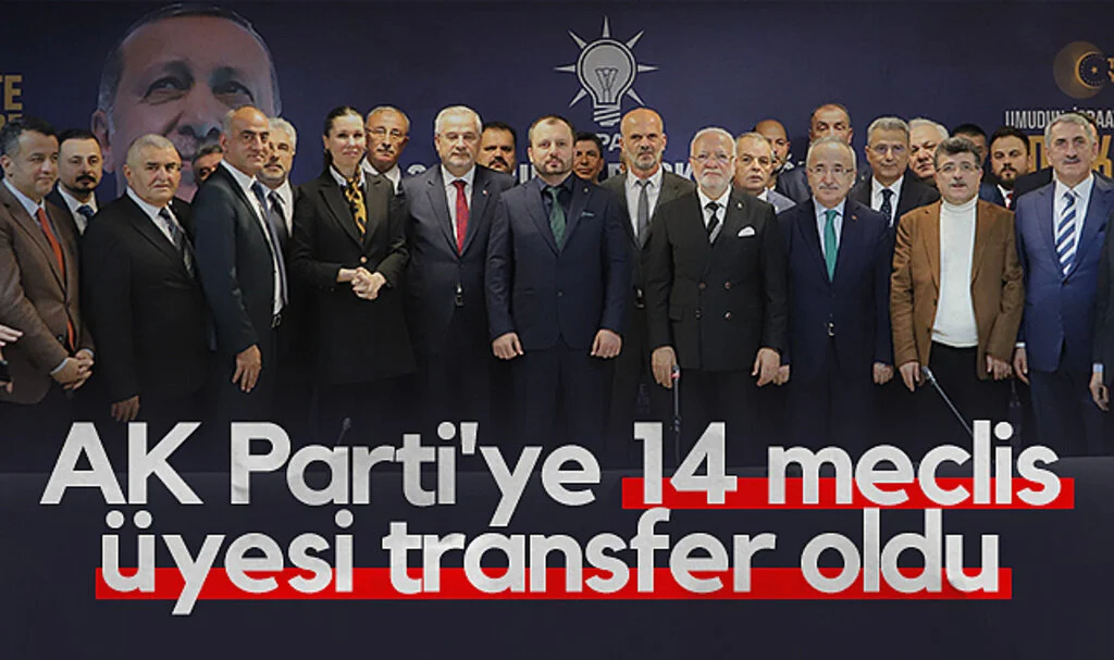 Samsun'da AK Parti'ye 14 Meclis Üyesi Transfer Oldu