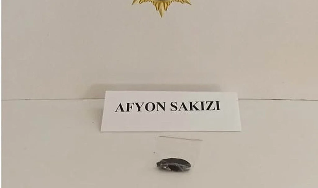 Samsun’da Araçta Afyon Sakızı Ele Geçirildi