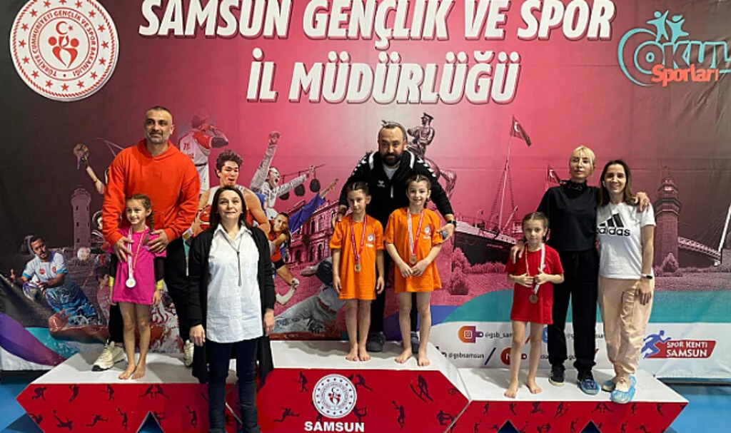 Samsun’da Artistik Cimnastik Heyecanı! İşte Şampiyonlar