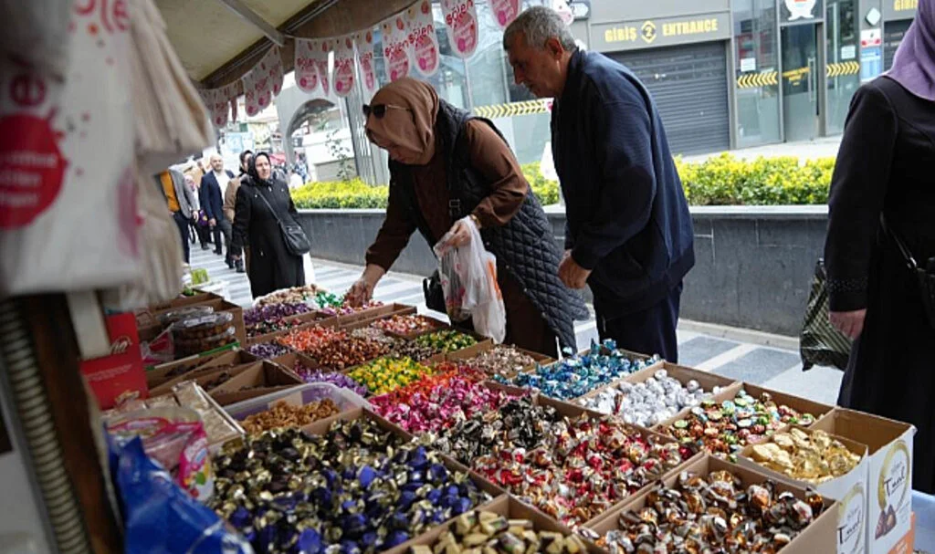 Samsun’da Bayramlık Şeker Satışları Arttı