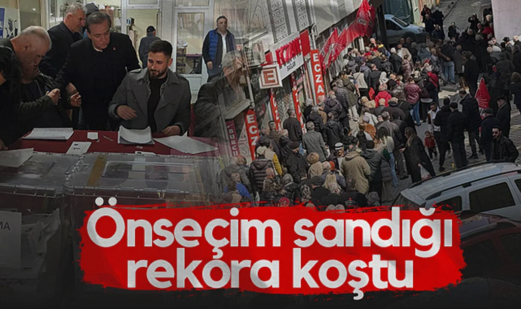 Samsun'da CHP'nin Önseçim Sandığı Rekora Koştu