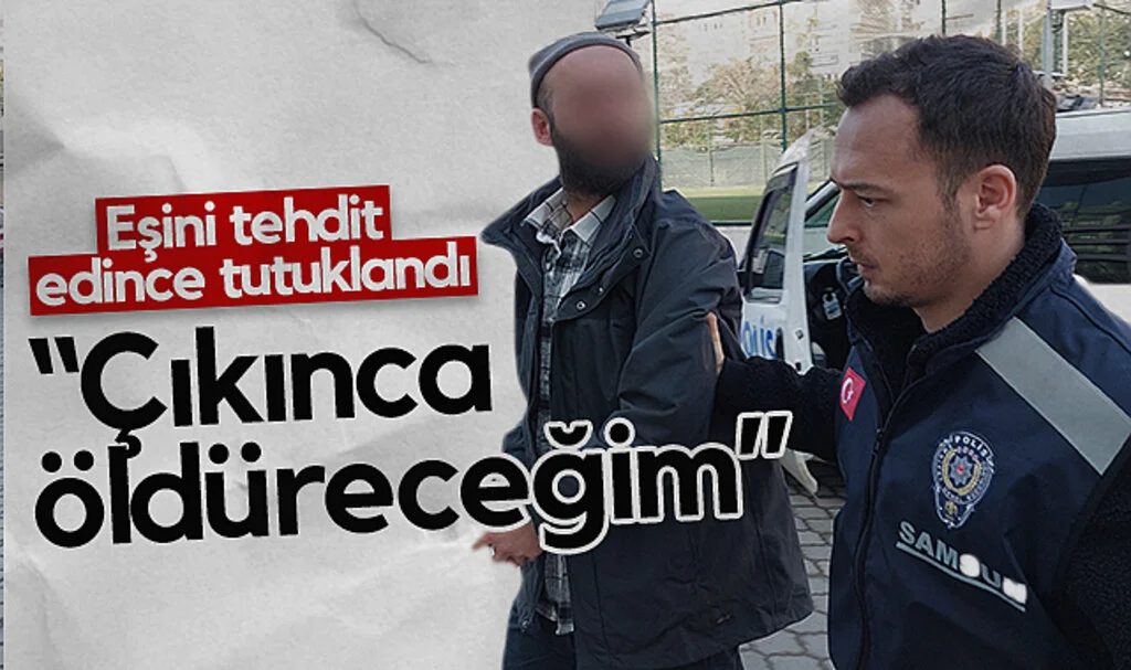 Samsun'da Eşini Darpla Suçlanan Koca, Mahkeme Önünde Tehdit Edince Tutuklandı