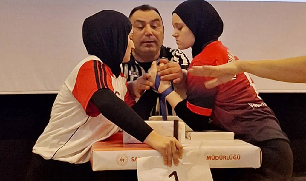 Samsun’da Genç A Bilek Güreşi İl Birinciliği Tamamlandı