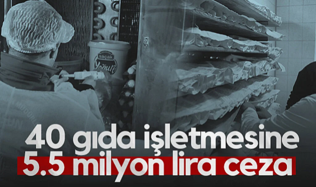 Samsun’da Gıda Denetimlerinde 40 İşletmeye 5,5 Milyon TL Ceza