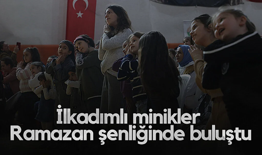 Samsun'da İlkadımlı Minikler Ramazan Şenliğinde Buluştu
