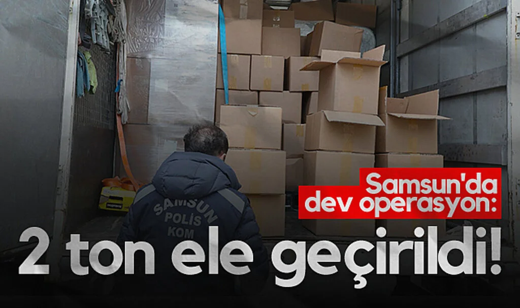 Samsun'da Kaçak Alkol Operasyonu: 2 Ton Ele Geçirildi!