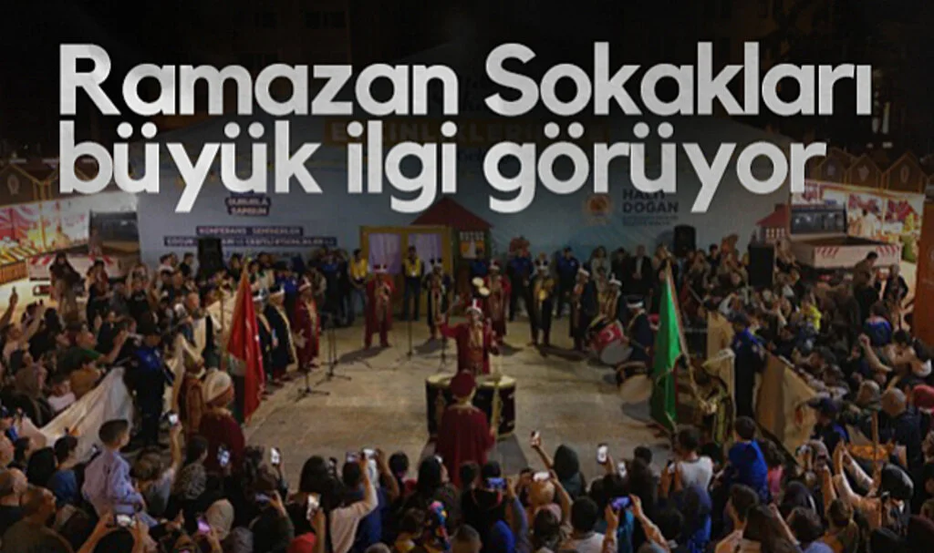 Samsun'da Ramazan Sokakları Büyük İlgi Görüyor