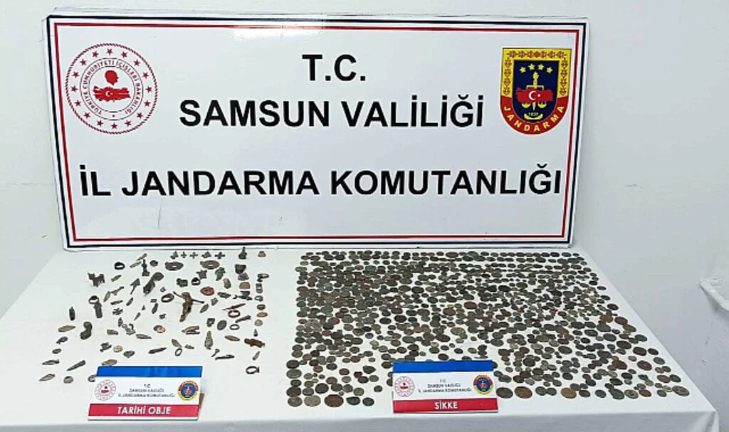 Samsun’da Tarihi Eser Operasyonu! 1 Kişi Gözaltına Alındı
