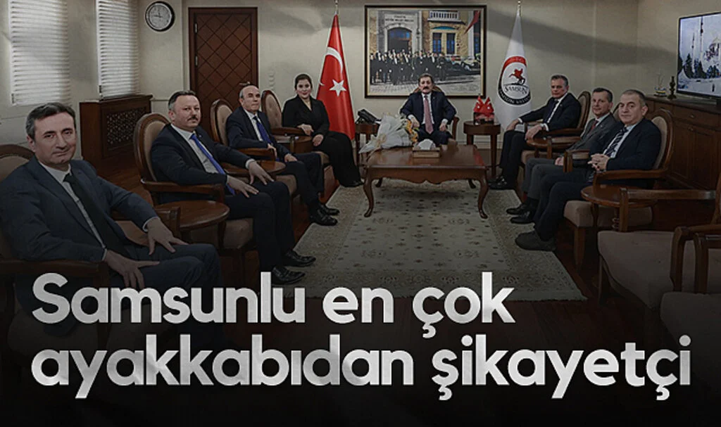 Samsun'da tüketici en çok ayakkabıdan şikayetçi