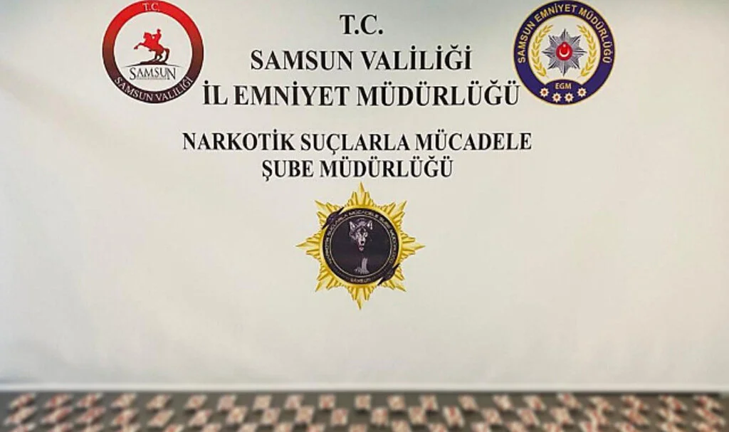 Samsun'da uyuşturucu operasyonu: 2 gözaltı