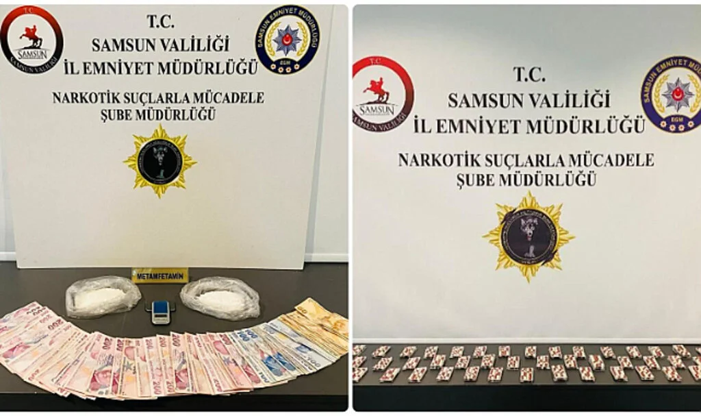 Samsun’da Uyuşturucu Operasyonu: 4 Gözaltı
